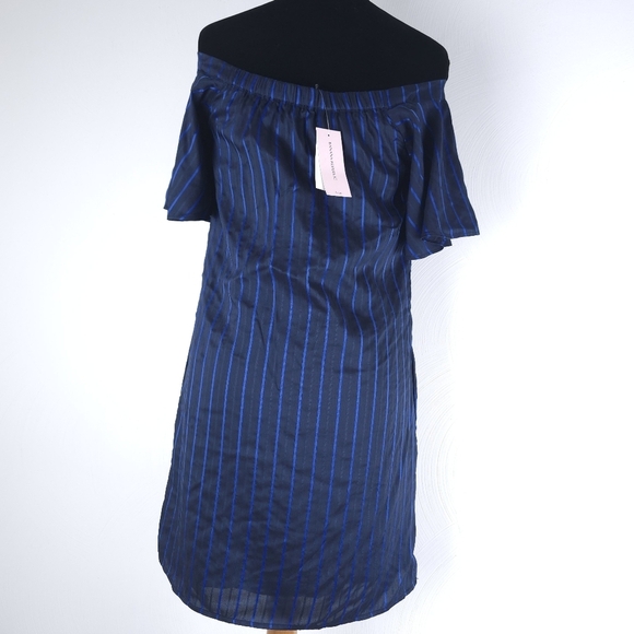 Banana Republic Pinstripe Mini Petite XS NWT - Picture 2 of 7